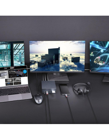 I/O DOCKING STATION USB-C/DST-PRO 101 43378 LINDY