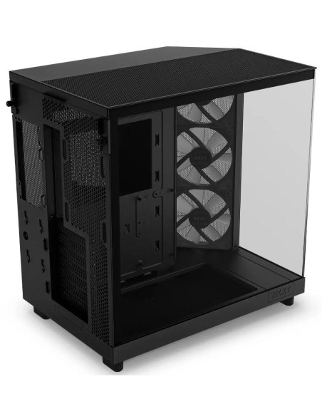 Case, NZXT, H6 Flow RGB, MidiTower, Case product features Transparent panel, Not included, ATX, MicroATX, MiniITX, Colour Black Case, NZXT, H6 Flow RGB, MidiTower, Case product features Transparent panel, Not included, ATX, MicroATX, MiniITX, Colour Black