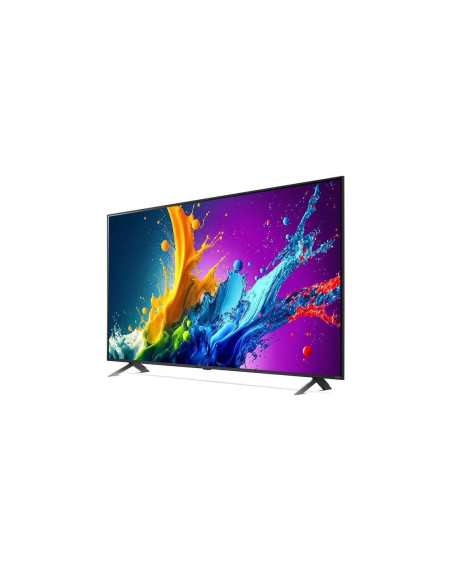 TV Set, LG, 65", 4K/Smart, 3840x2160, Wireless LAN, Bluetooth, webOS, Black, 65QNED80T3A TV Set, LG, 65", 4K/Smart, 3840x2160, Wireless LAN, Bluetooth, webOS, Black, 65QNED80T3A