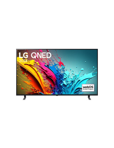 TV Set, LG, 75", 4K/Smart, 3840x2160, Wireless LAN, Bluetooth, webOS, 75QNED85T3C