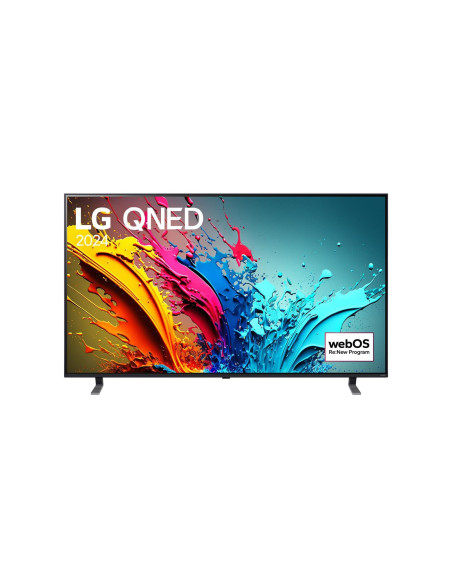TV Set, LG, 75", 4K/Smart, 3840x2160, Wireless LAN, Bluetooth, webOS, 75QNED85T3C