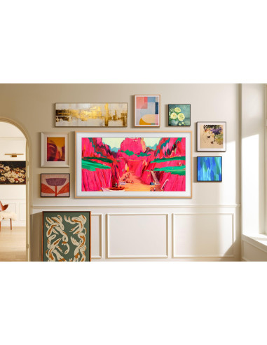 TV Set, SAMSUNG, 85 ", 4K Ultra HD, 3840 x 2160 pixels, Flat, 16:9, Neo QLED, QE85LS03FWUXXH