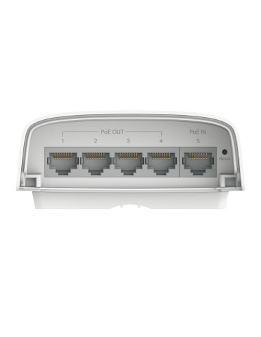 Switch, TP-LINK, SG2005P-PD, Desktop/pedestal, 5x10Base-T / 100Base-TX / 1000Base-T, PoE ports 1, SG2005P-PD