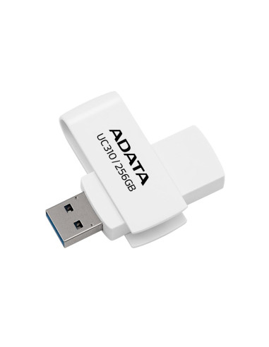 MEMORY DRIVE FLASH USB3.2 256G/WHITE UC310-256G-RWH ADATA