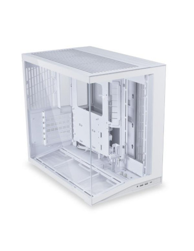Case, LIAN LI, ATX/micro ATX/Mini-ITX, White, Mini Tower, O11D MINI V2 Flow, G99.O11DMIV2W.00