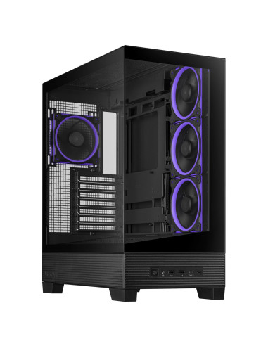 Case, ASUS, ASUS A31 PLUS Case, MidiTower, Case product features Transparent panel, ATX, BTX, MicroATX, MiniITX, Colour Black,