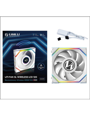 CASE FAN 120MM/G99.12SLLCD1W1W.00 LIAN LI