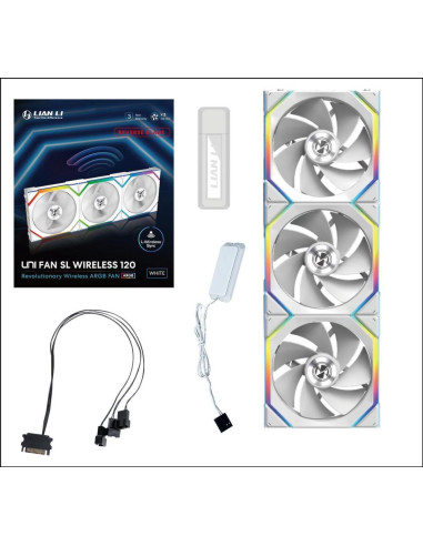 CASE FAN 120MM/G99.12RSL1W3W.00 LIAN LI