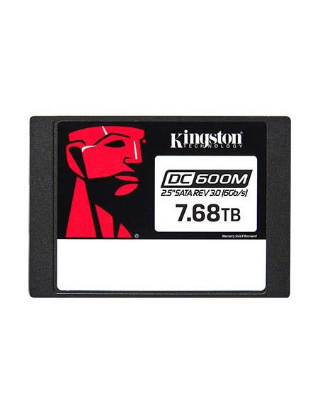 SSD SATA2.5" 7.68TB 6GB/S/SEDC600M/7680G KINGSTON SSD SATA2.5" 7.68TB 6GB/S/SEDC600M/7680G KINGSTON