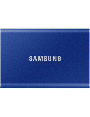 External SSD, SAMSUNG, T7, 1TB, USB 3.2, Write speed 1000 MBytes/sec, Read speed 1050 MBytes/sec, MU-PC1T0H/WW