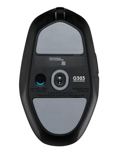 MOUSE USB OPTICAL WRL G303/BLACK 910-006106 LOGITECH