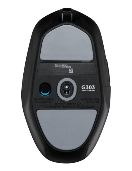 MOUSE USB OPTICAL WRL G303/BLACK 910-006106 LOGITECH MOUSE USB OPTICAL WRL G303/BLACK 910-006106 LOGITECH
