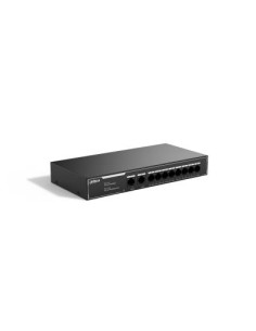 Switch, DAHUA, 10-Port Economical Gigabit PoE Switch with 8-Port PoE, Type L2, SG1010LP