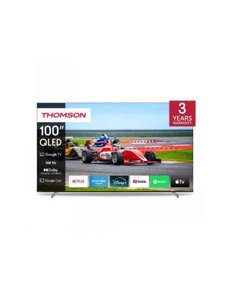 THOMSON 100 QLED PRO UHD GOOGLE SMART TV THOMSON 100 QLED PRO UHD GOOGLE SMART TV