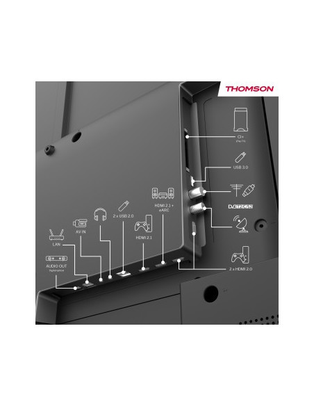 THOMSON 100 QLED PRO UHD GOOGLE SMART TV THOMSON 100 QLED PRO UHD GOOGLE SMART TV