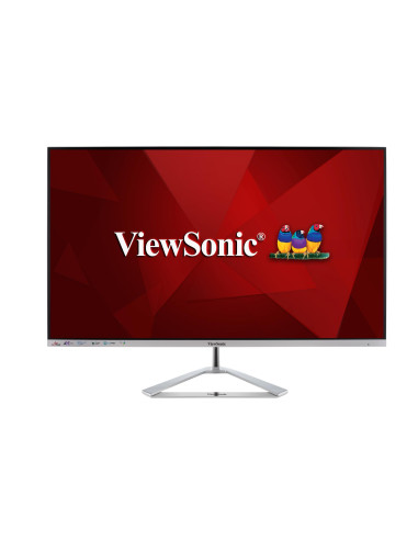 LCD Monitor, VIEWSONIC, VX3276-4K-mhd, 31.5", Business/4K, Panel MVA, 16:9, 8 ms, Speakers, Tilt, Colour Silver, VX3276-4K-MHD