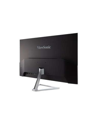 LCD Monitor, VIEWSONIC, VX3276-4K-mhd, 31.5", Business/4K, Panel MVA, 16:9, 8 ms, Speakers, Tilt, Colour Silver, VX3276-4K-MHD