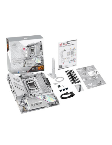 Mainboard, ASUS, AMD B850, SAM5, Micro-ATX, Memory DDR5, Memory slots 4, 1xPCI-Express 5.0 16x, 4xM.2, 1xHDMI, 1xDisplayPort, 2