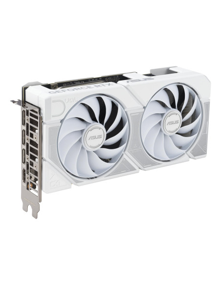 Graphics Card, ASUS, NVIDIA, GeForce RTX 5060 Ti, 16 GB, GDDR7, 128 bit, PCI Express 5.0, Active, DUAL-RTX5060TI-O16G-WHITE