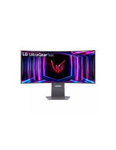 Monitor, LG, 34GS95QE-B, 34", Gaming/Curved, Panel OLED, 3440x1440, 21:9, 240Hz, Matte, 0.03 ms, Swivel, Height adjustable, Til