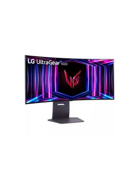 Monitor, LG, 34GS95QE-B, 34", Gaming/Curved, Panel OLED, 3440x1440, 21:9, 240Hz, Matte, 0.03 ms, Swivel, Height adjustable, Til Monitor, LG, 34GS95QE-B, 34", Gaming/Curved, Panel OLED, 3440x1440, 21:9, 240Hz, Matte, 0.03 ms, Swivel, Height adjustable, Til