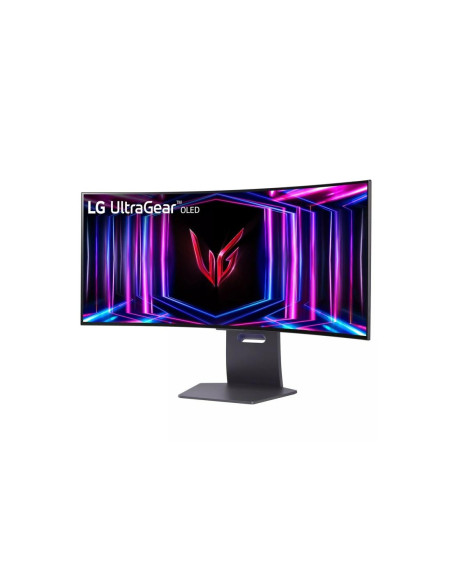 Monitor, LG, 34GS95QE-B, 34", Gaming/Curved, Panel OLED, 3440x1440, 21:9, 240Hz, Matte, 0.03 ms, Swivel, Height adjustable, Til Monitor, LG, 34GS95QE-B, 34", Gaming/Curved, Panel OLED, 3440x1440, 21:9, 240Hz, Matte, 0.03 ms, Swivel, Height adjustable, Til