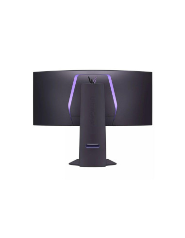 Monitor, LG, 34GS95QE-B, 34", Gaming/Curved, Panel OLED, 3440x1440, 21:9, 240Hz, Matte, 0.03 ms, Swivel, Height adjustable, Til