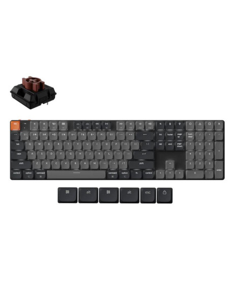 KEYBOARD WRL K5/BLACK K5X-A3 KEYCHRON KEYBOARD WRL K5/BLACK K5X-A3 KEYCHRON