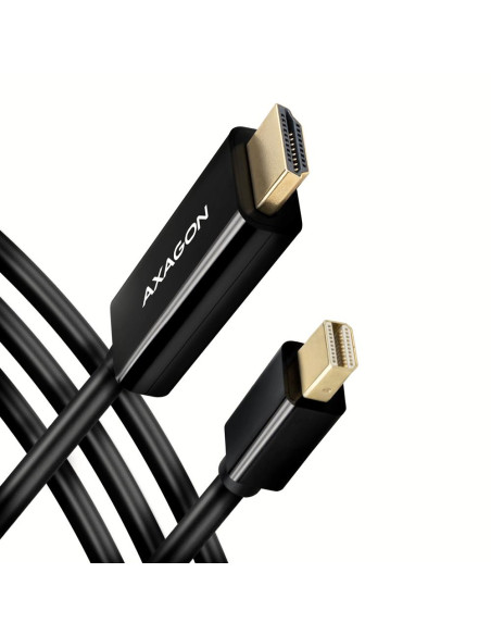 CABLE MINI DP TO HDMI 1.8M/RVDM-HI14C2 AXAGON