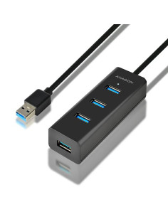 I/O HUB USB3.0 4PORT CHARGING/1.2M HUE-S2BL AXAGON