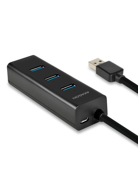 I/O HUB USB3.0 4PORT CHARGING/1.2M HUE-S2BL AXAGON