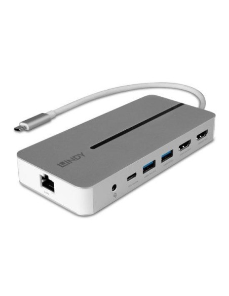 I/O DOCKING STATION USB-C/MINI DUAL 4K 43360 LINDY I/O DOCKING STATION USB-C/MINI DUAL 4K 43360 LINDY