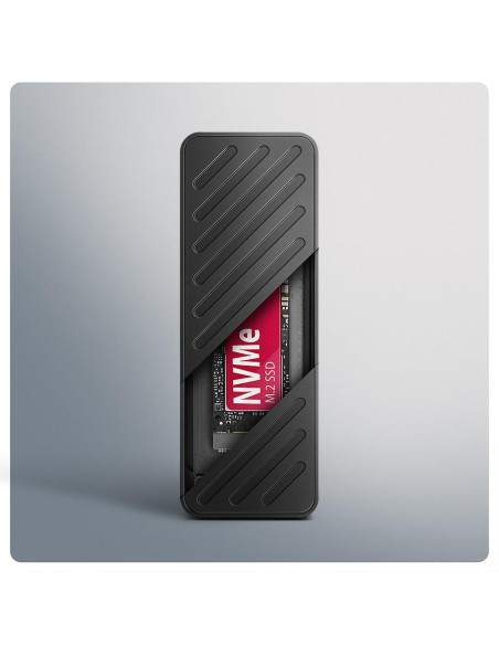 SSD ACC ENCLOSURE M.2 NVME/USB-C EEM2-20G AXAGON