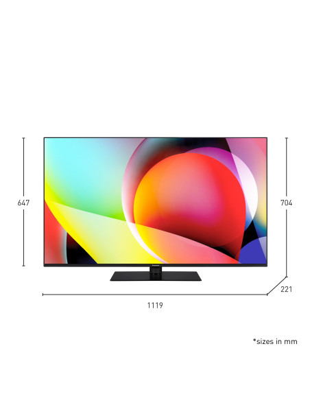 TV Set, PANASONIC, 50", 4K/Smart, 3840x2160, Wireless LAN, Bluetooth, Google TV, TN-50W70AEZ TV Set, PANASONIC, 50", 4K/Smart, 3840x2160, Wireless LAN, Bluetooth, Google TV, TN-50W70AEZ