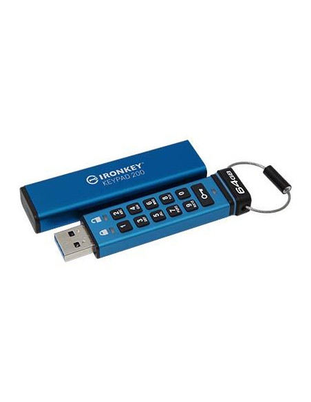 MEMORY DRIVE FLASH USB3.2/64GB IKKP200/64GB KINGSTON
