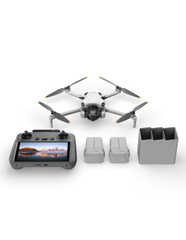 Drone, DJI, DJI Mini 4 Pro Fly More Combo (DJI RC 2), Consumer, CP.MA.00000735.03