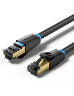 PATCH CABLE CAT.8 SFTP/0.5M BLACK IKABD VENTION