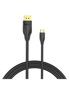 CABLE DP TO USB-C 8K HD/2M BLACK CGYBH VENTION