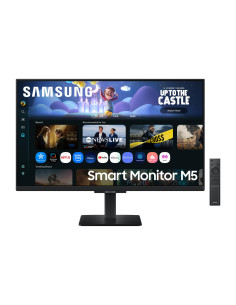 LCD Monitor, SAMSUNG, 27 ", 1920 x 1080 pixels, Full HD, Native aspect ratio 16:9, LCD, Flat, LS27FM500EUXEN