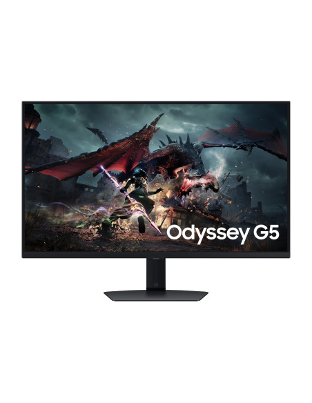LCD Monitor, SAMSUNG, 32", Panel IPS, 2560x1440, 16:9, 180Hz, 1 ms, Swivel, Pivot, Height adjustable, Tilt, Colour Black, LS32D