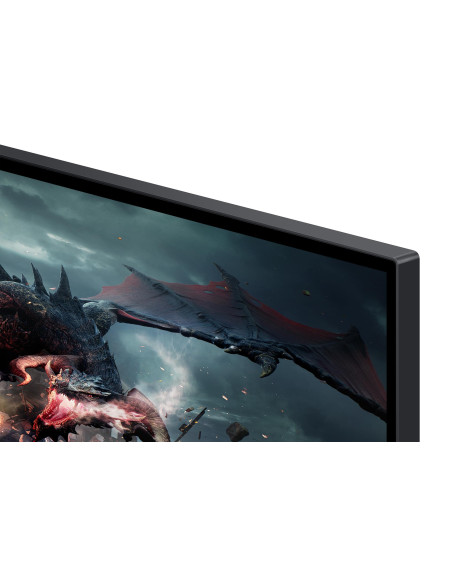 LCD Monitor, SAMSUNG, 32", Panel IPS, 2560x1440, 16:9, 180Hz, 1 ms, Swivel, Pivot, Height adjustable, Tilt, Colour Black, LS32D