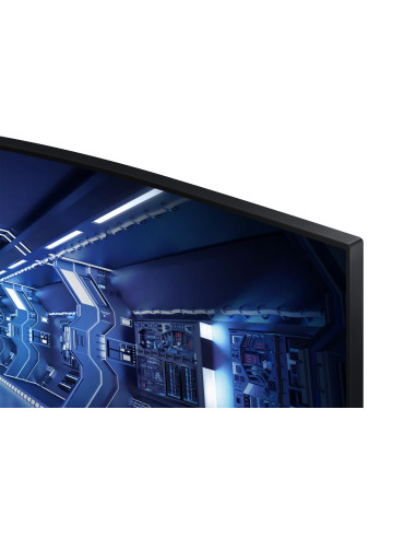 LCD Monitor, SAMSUNG, Odyssey G5, 34", Gaming/Curved/21 : 9, Panel VA, 3440x1440, 21:9, 1 ms, Tilt, Colour Black, LC34G55TWWPXE