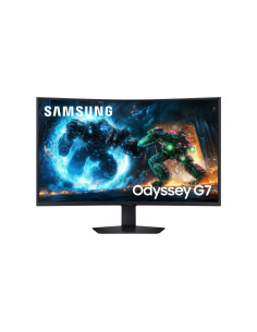 LCD Monitor, SAMSUNG, 37 ", 3840 x 2160 pixels, 4K Ultra HD, Native aspect ratio 16:9, LCD, Curved, LS37FG750EUXEN
