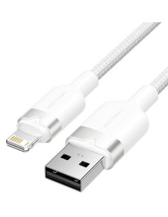 CABLE USB2.0 TO LIGHTNING/1M WHITE LANWF VENTION