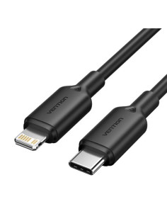 CABLE USB-C TO LIGHTNING/2M BLACK LAKBH VENTION