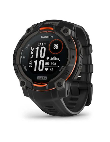 SMARTWATCH INSTINCT 3 SOLAR/BLACK/BLK 010-02934-00 GARMIN