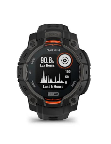 SMARTWATCH INSTINCT 3 SOLAR/BLACK/BLK 010-02934-00 GARMIN