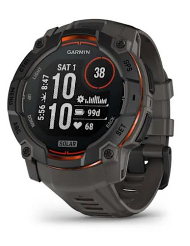SMARTWATCH INSTINCT 3 SOLAR/BLK/CHARC 010-02935-00 GARMIN