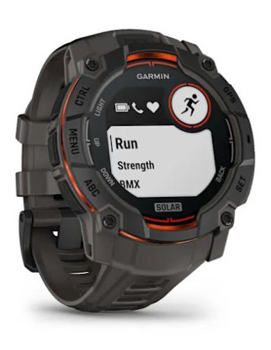 SMARTWATCH INSTINCT 3 SOLAR/BLK/CHARC 010-02935-00 GARMIN