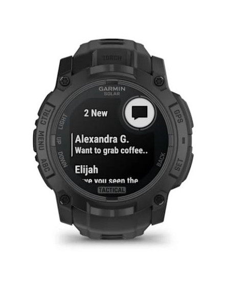 SMARTWATCH INSTINCT 3 SOLAR/BLACK 010-02935-50 GARMIN